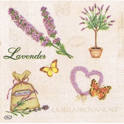Serwetka -493- lawenda